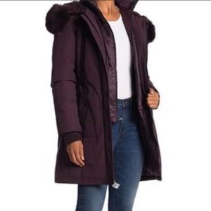 1 MADISON NWT S, M
Faux Fur Hood Heavyweight Parka